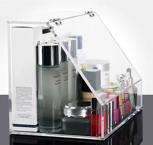 Boite de rangement en plexiglass