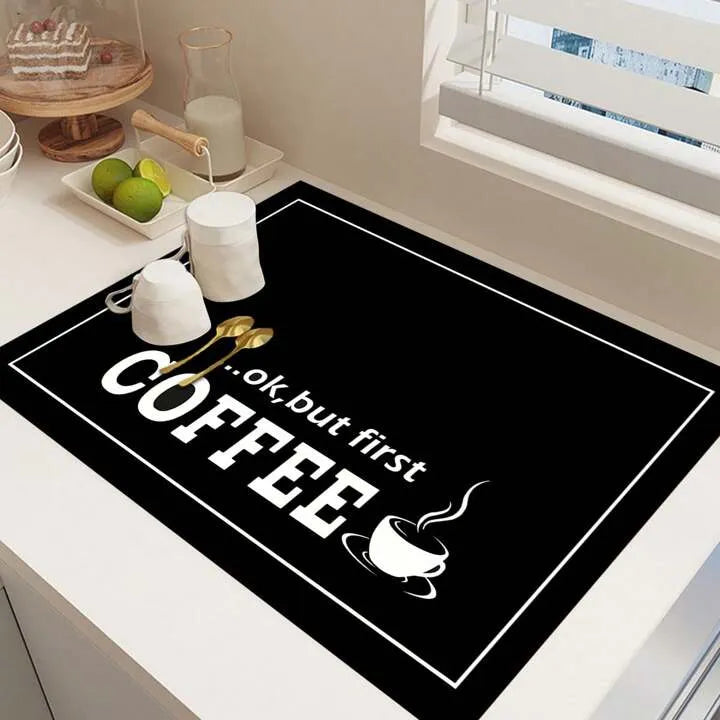 Tapis de machine a café