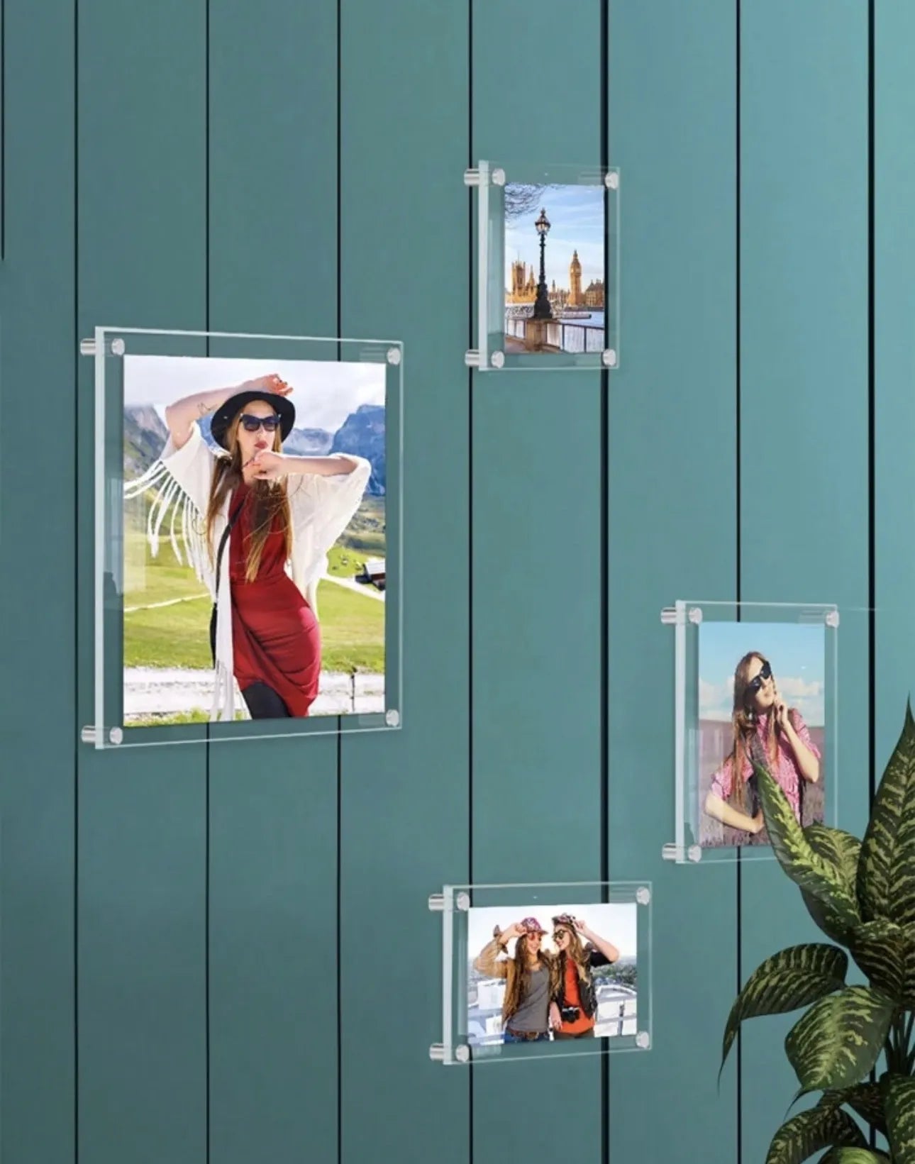 Cadres photos en plexiglass