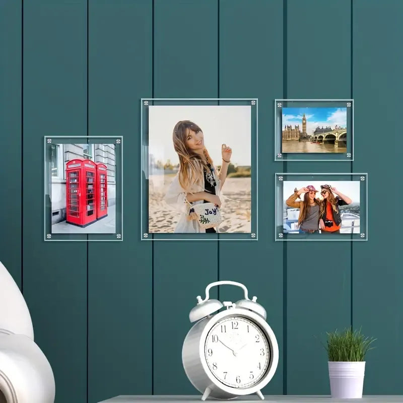 Cadres photos en plexiglass