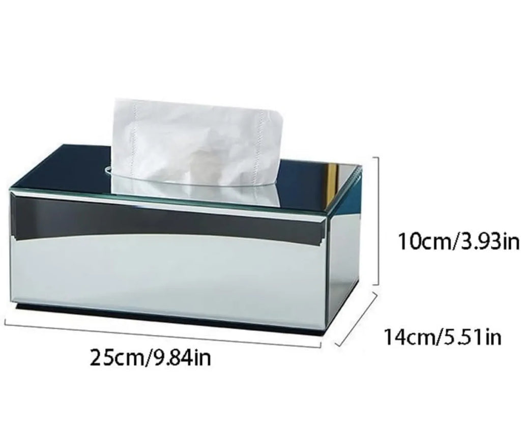 Boite à mouchoirs miroir