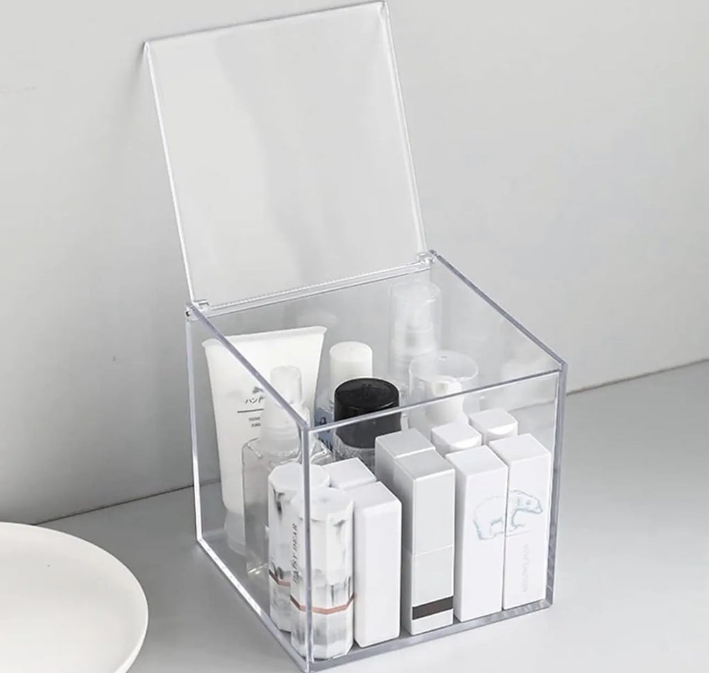 Boite de rangement en plexiglass