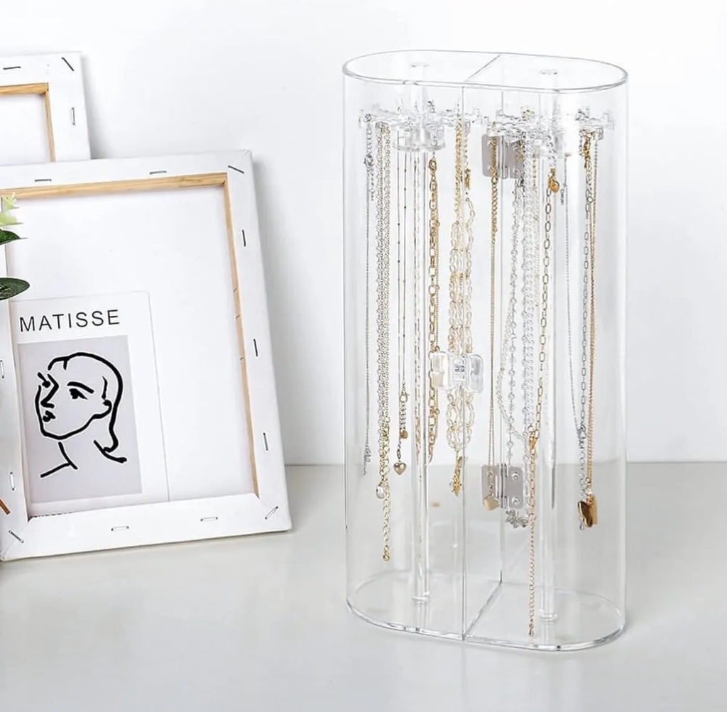 Boite de rangement bijoux en plexiglass