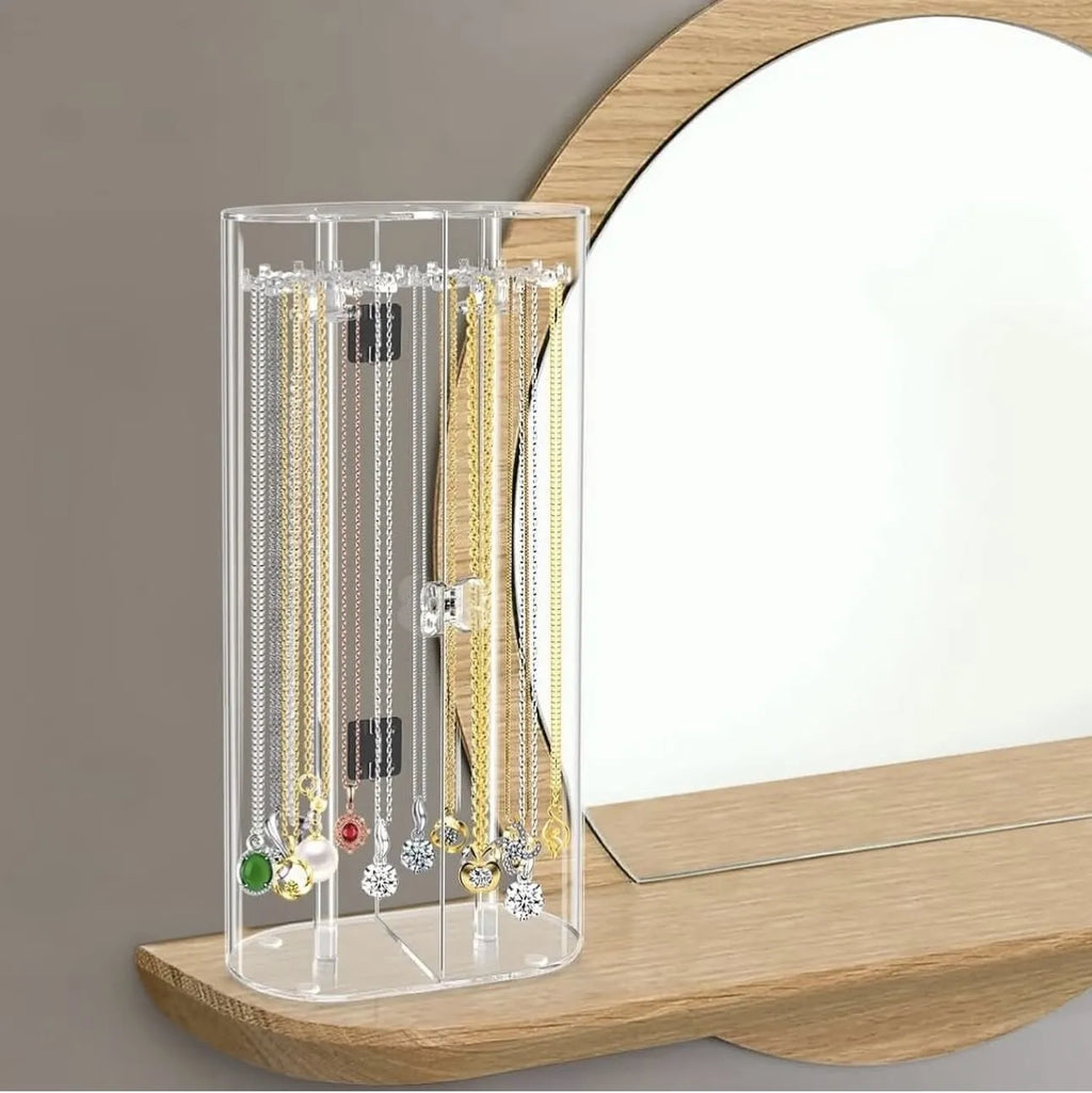 Boite de rangement bijoux en plexiglass