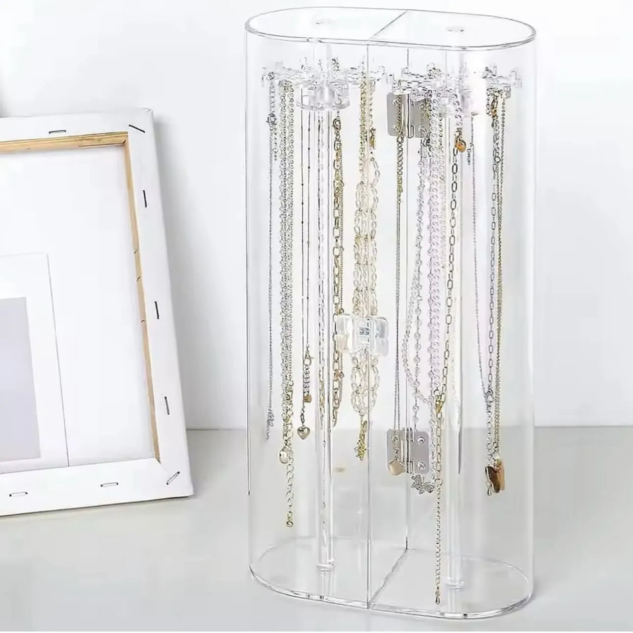 Boite de rangement bijoux en plexiglass