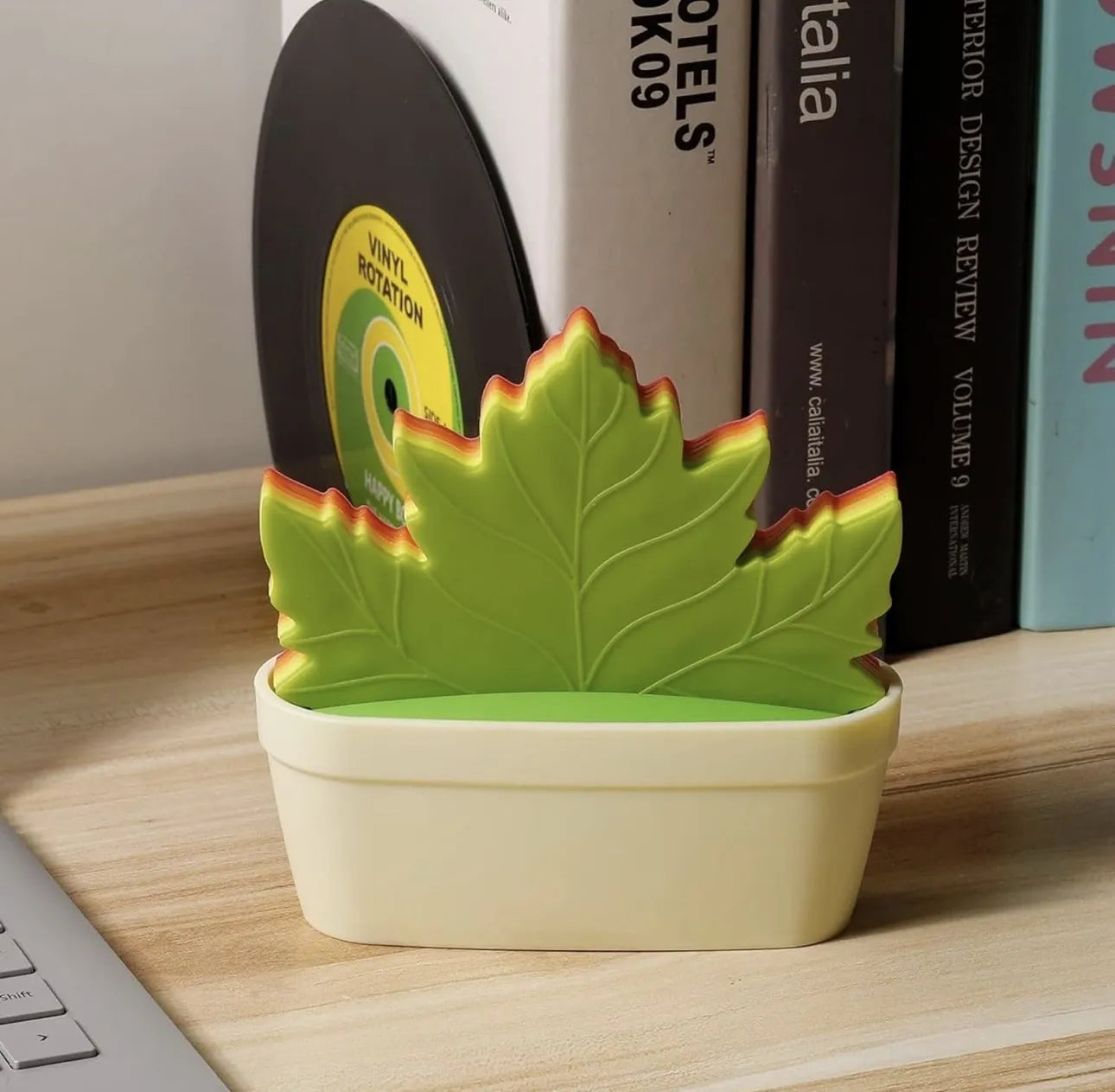 Set de 6 sous verre + support