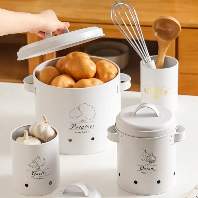 Lot de 3 boites de conservations de légumes