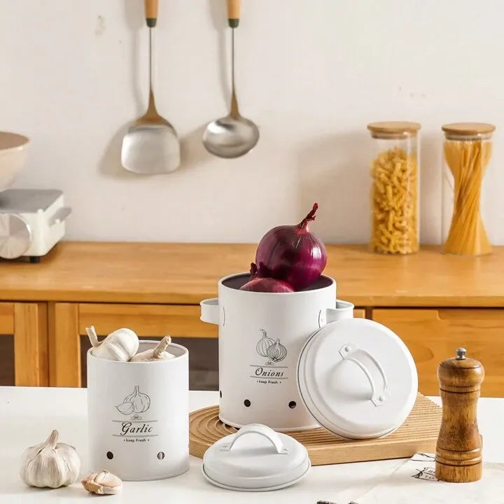 Lot de 3 boites de conservations de légumes