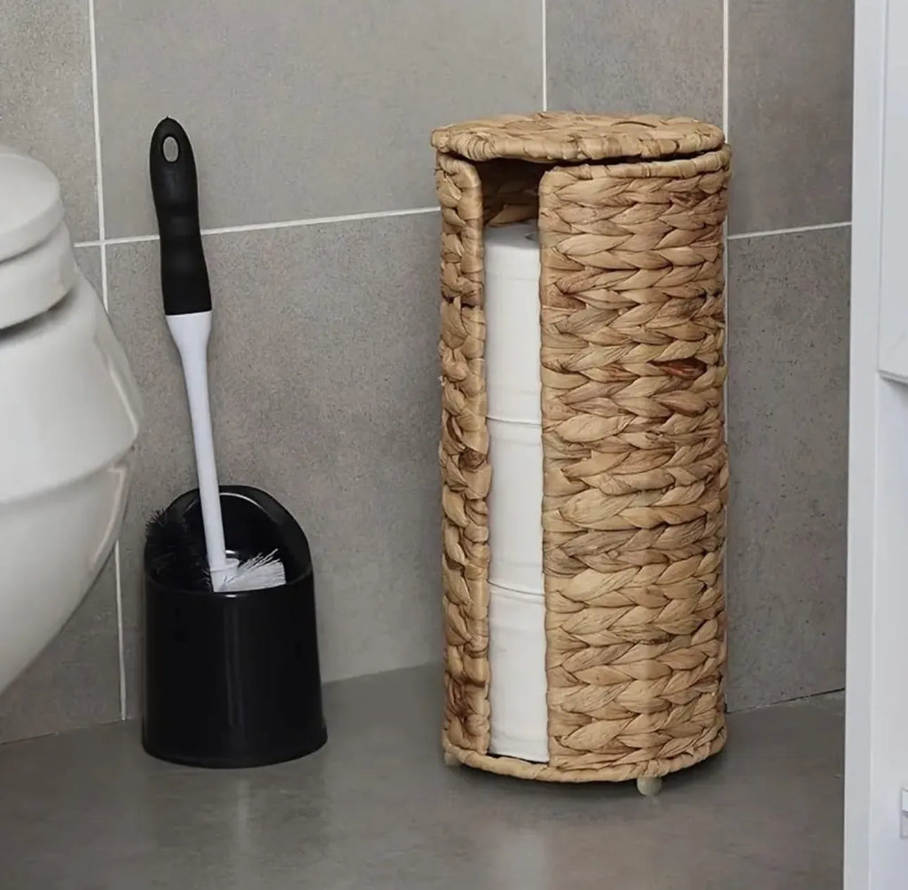 Support de rangement en osier