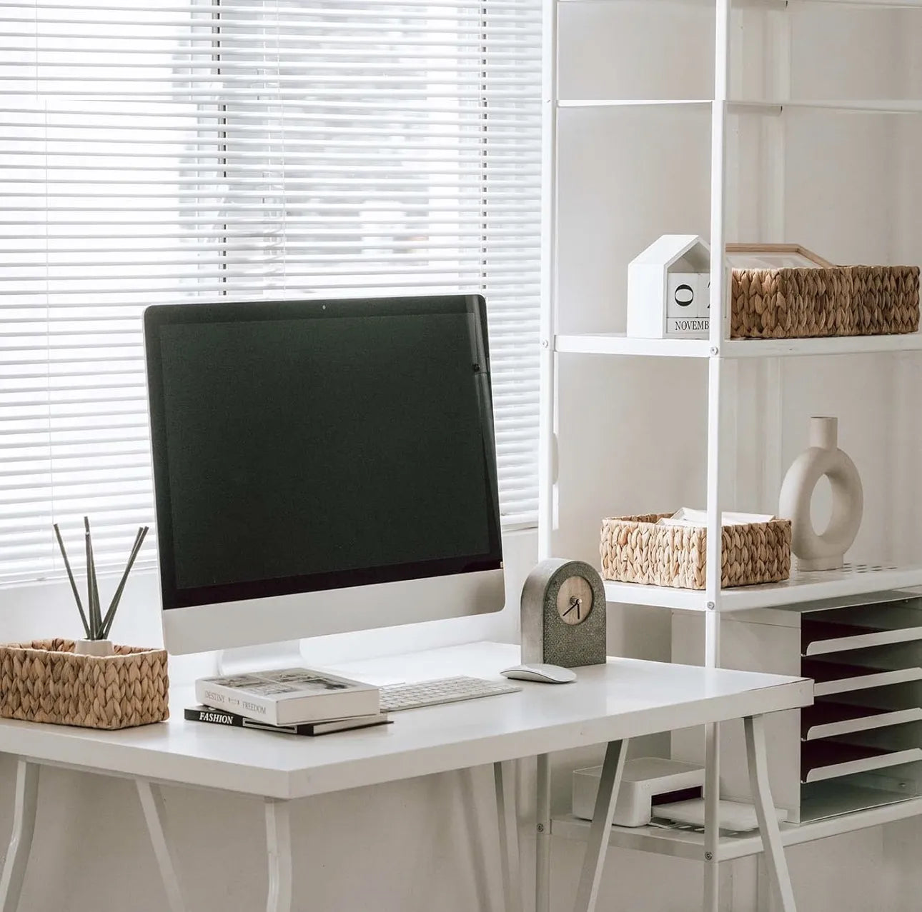 Lot de 3 paniers de rangement