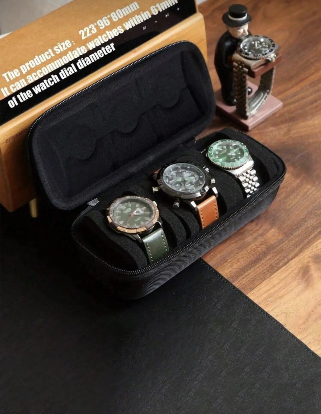 Boîte de rangement de montres