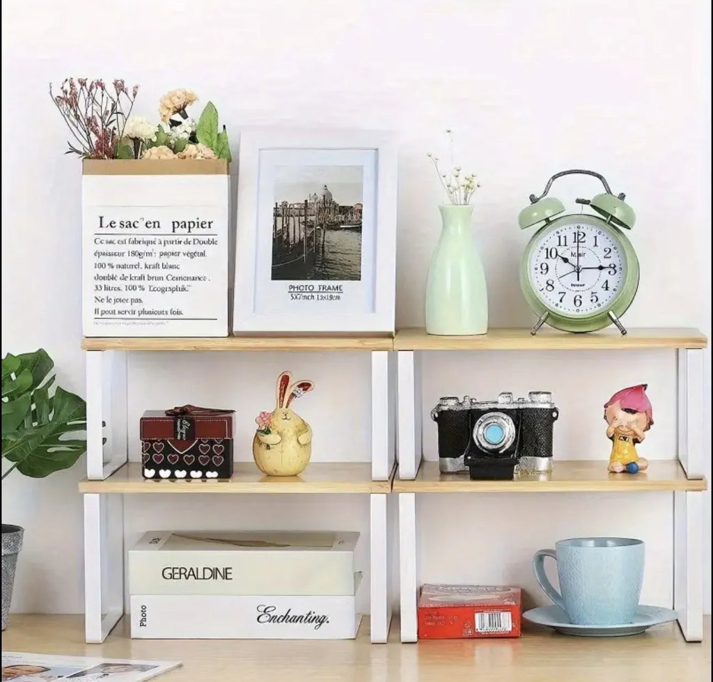 Lot de 2 étagères de rangement