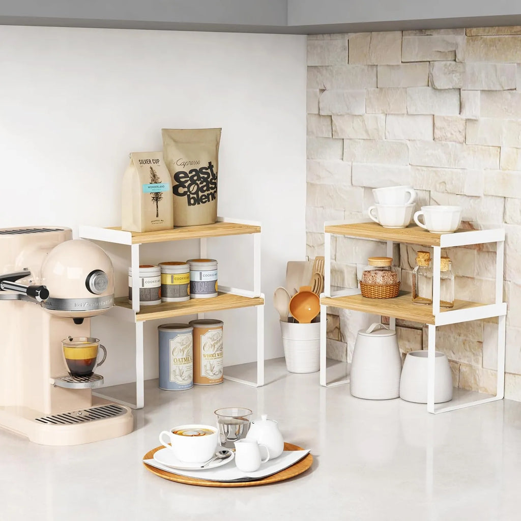 Lot de 2 étagères de rangement