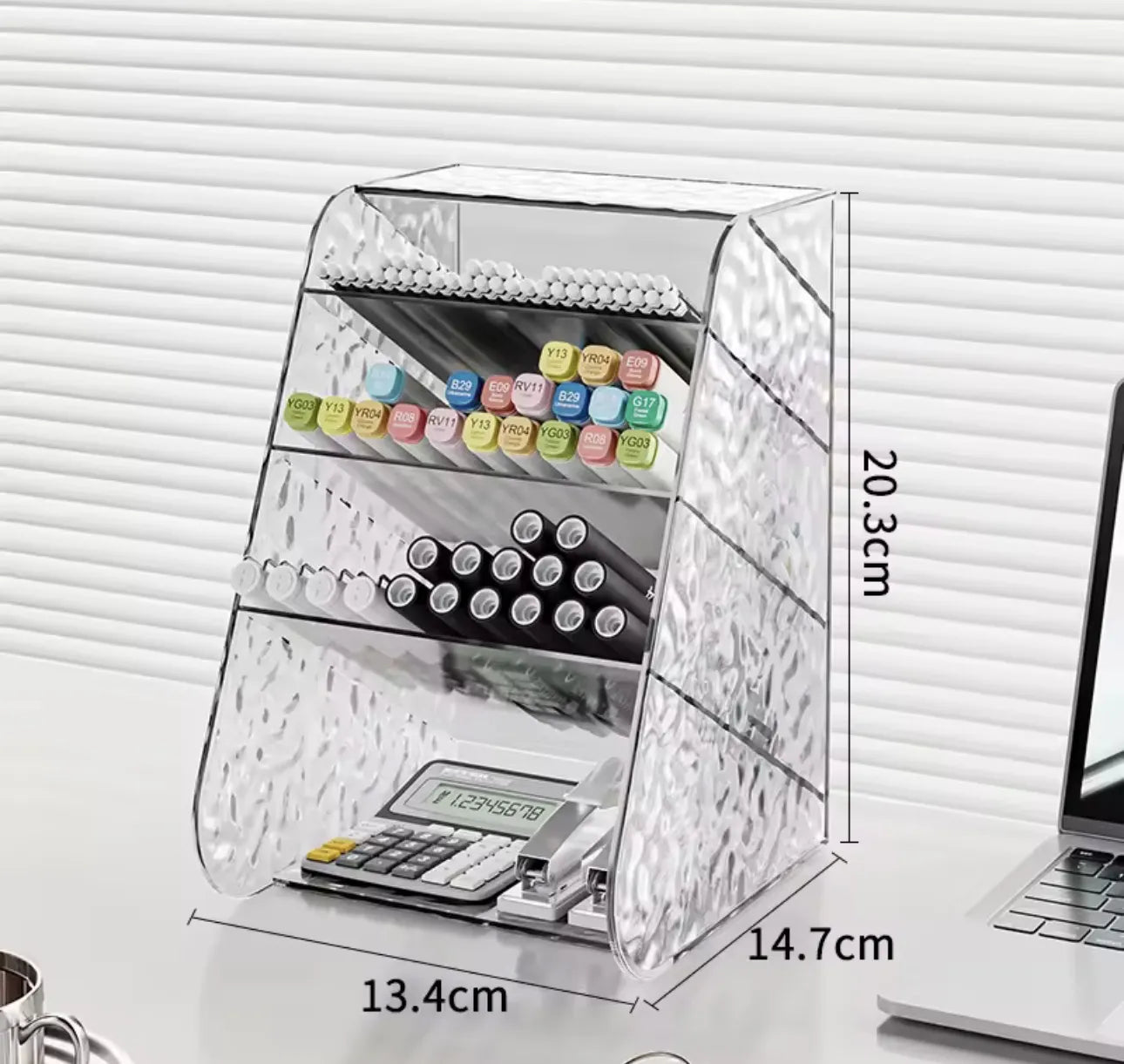 Boite de rangement en plexiglass