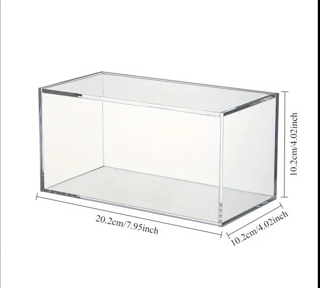 Boite de rangement en plexiglass