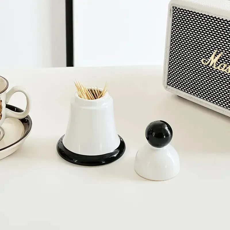 Porte cure-dents en céramique