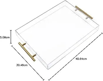 Plateau en plexiglass