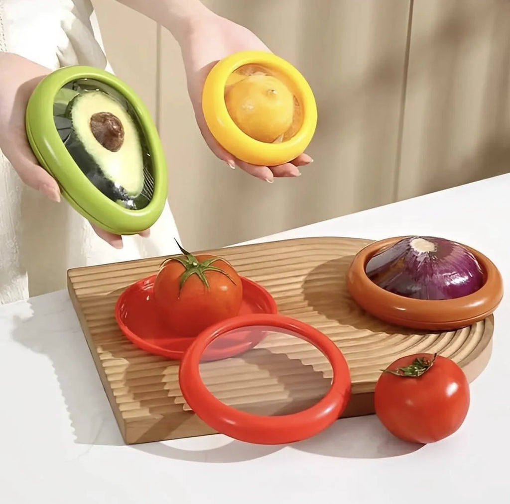 Lot de 4 boites de rangement alimentaire