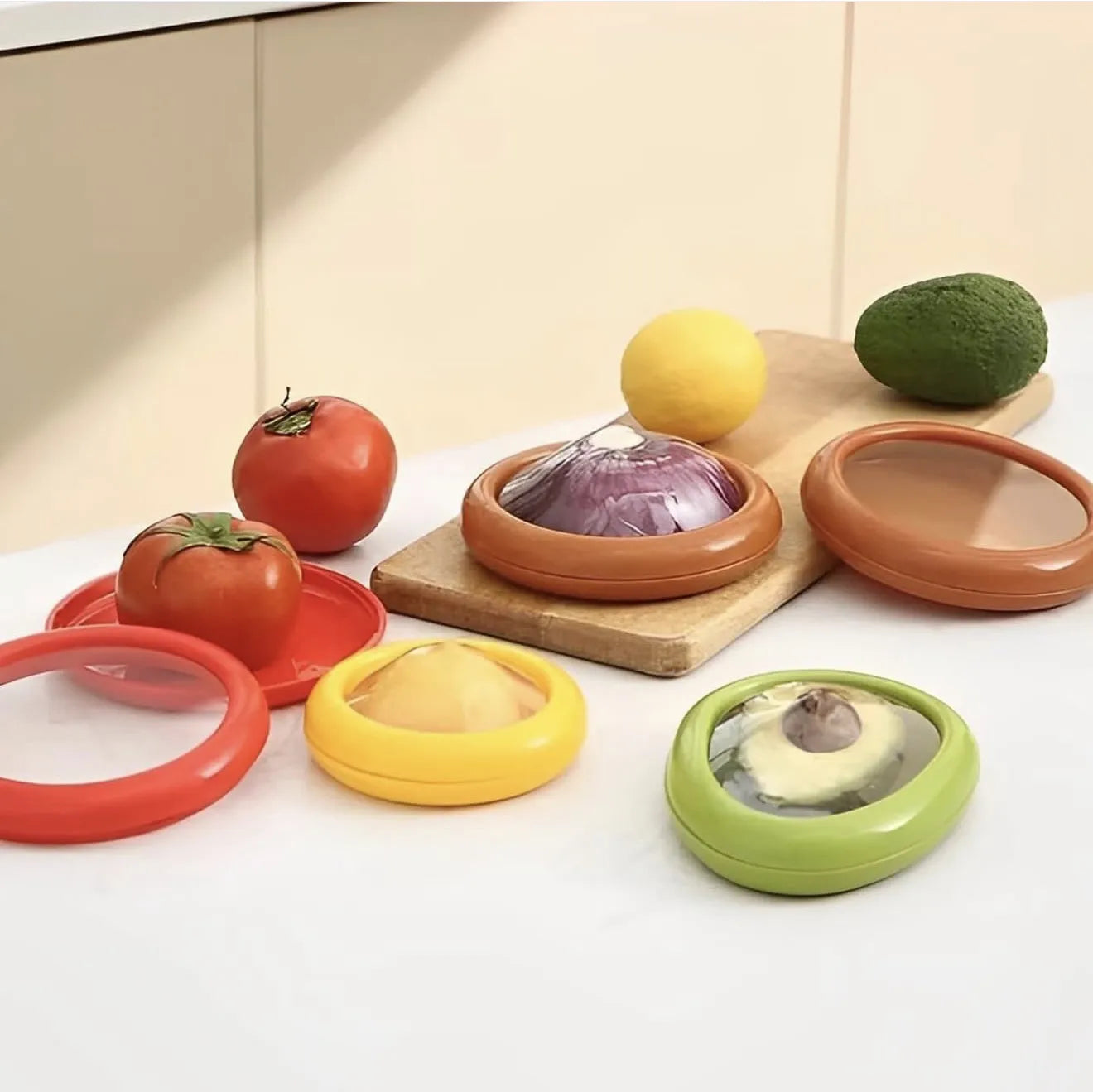 Lot de 4 boites de rangement alimentaire