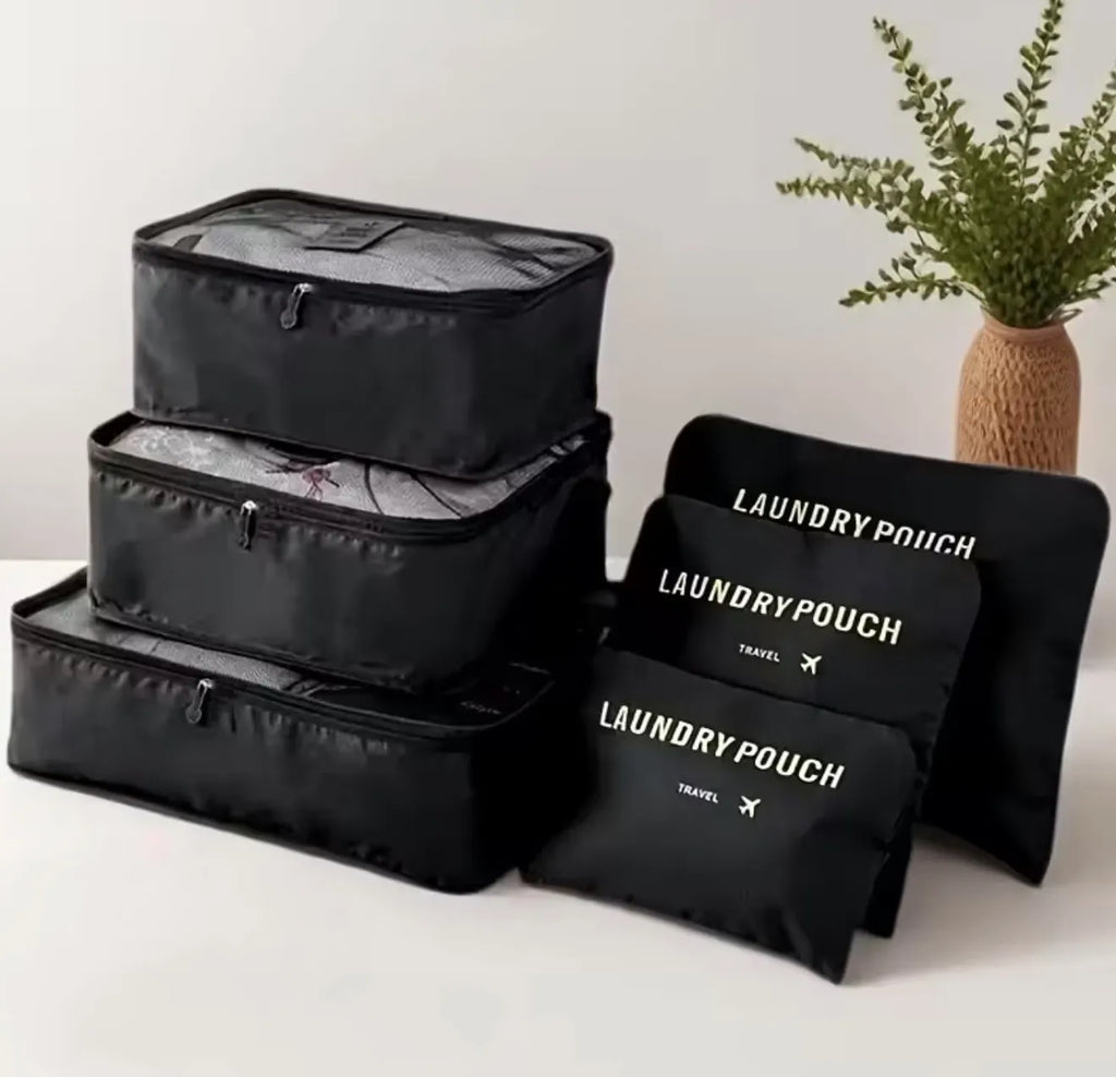 Lot de 6 trousses de voyage