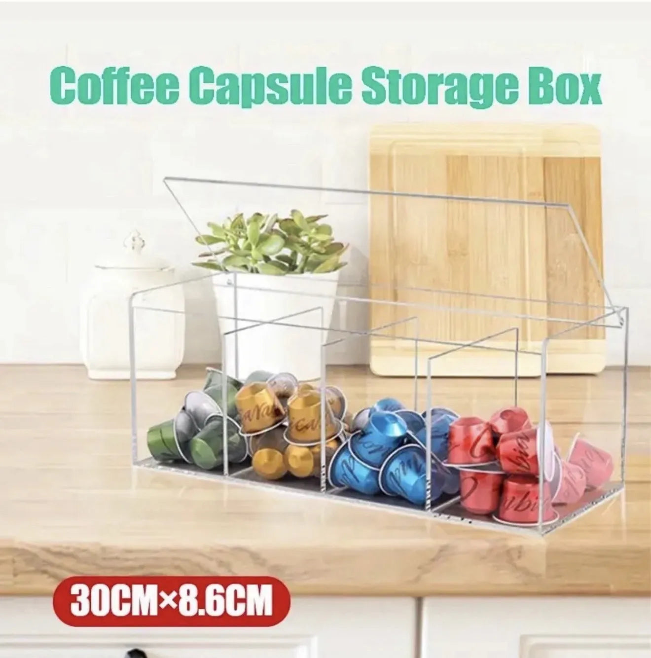 Boite de rangement de capsules