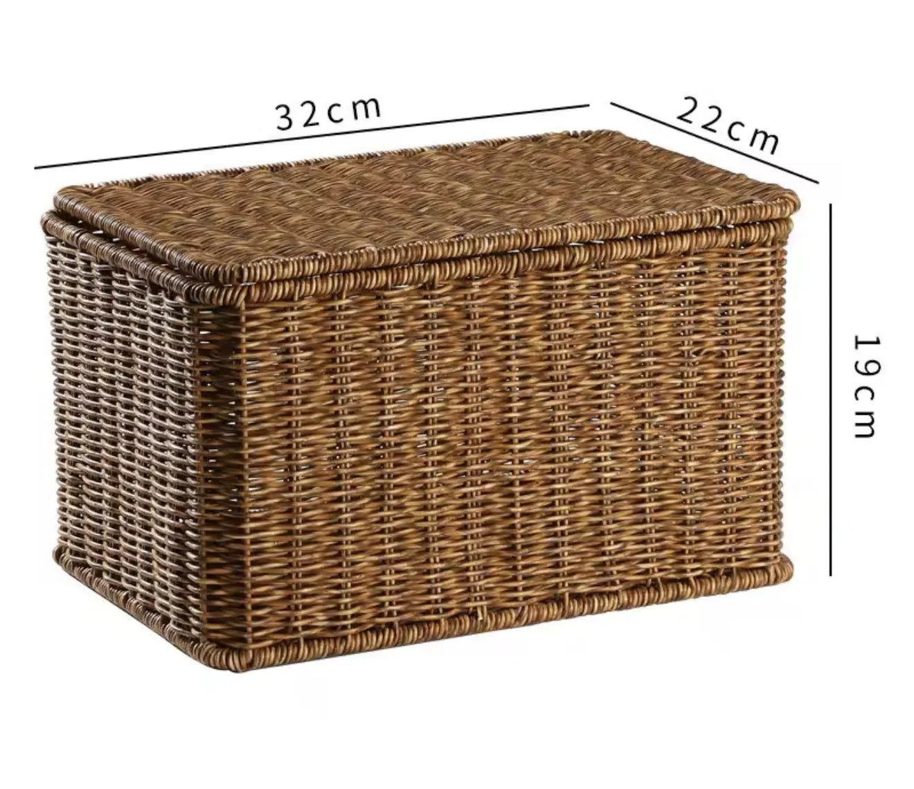Lot de 3 paniers de rangement