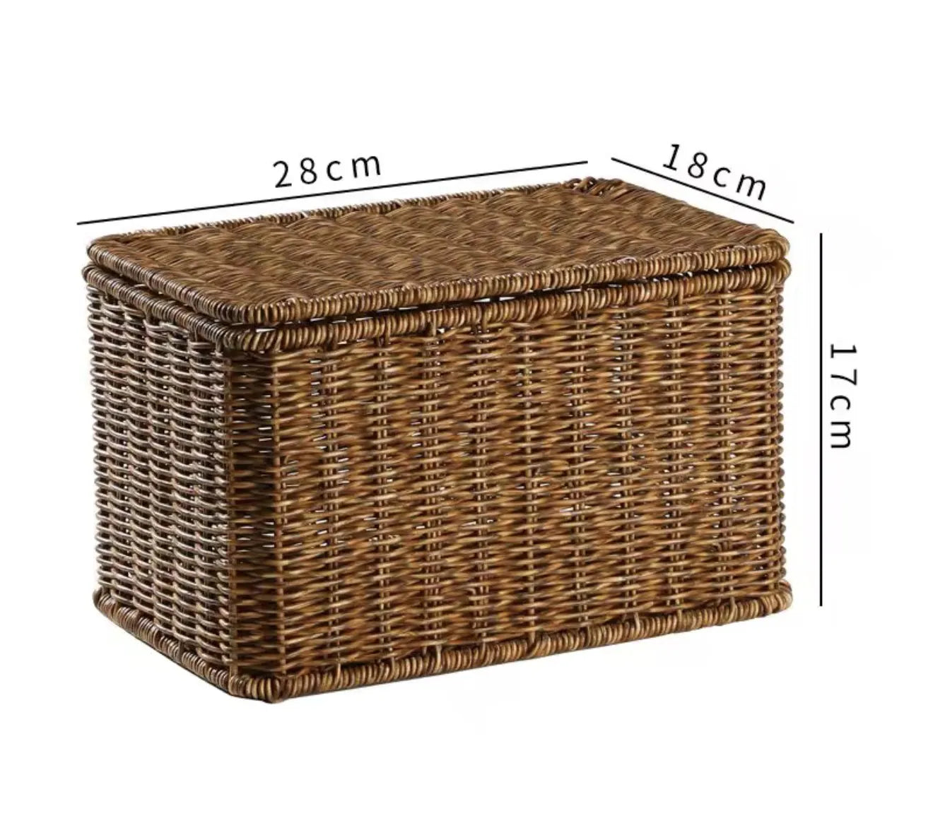 Lot de 3 paniers de rangement