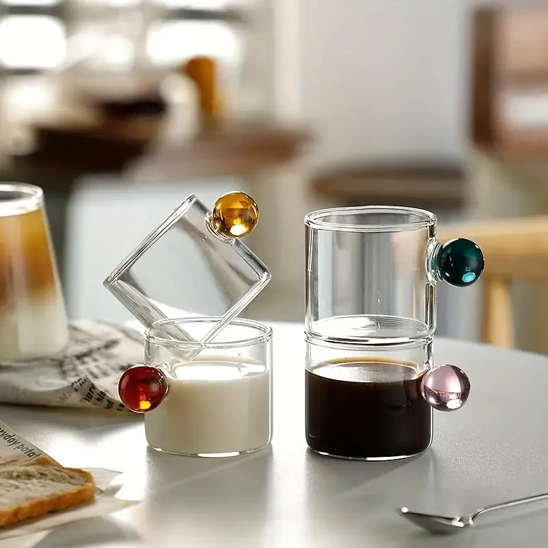 Lot de 6 tasses en verres