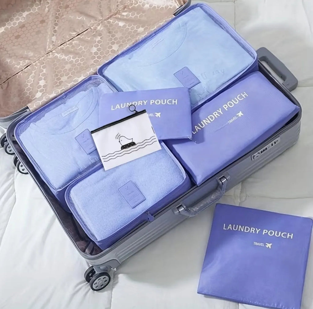 Lot de 6 trousses de voyage
