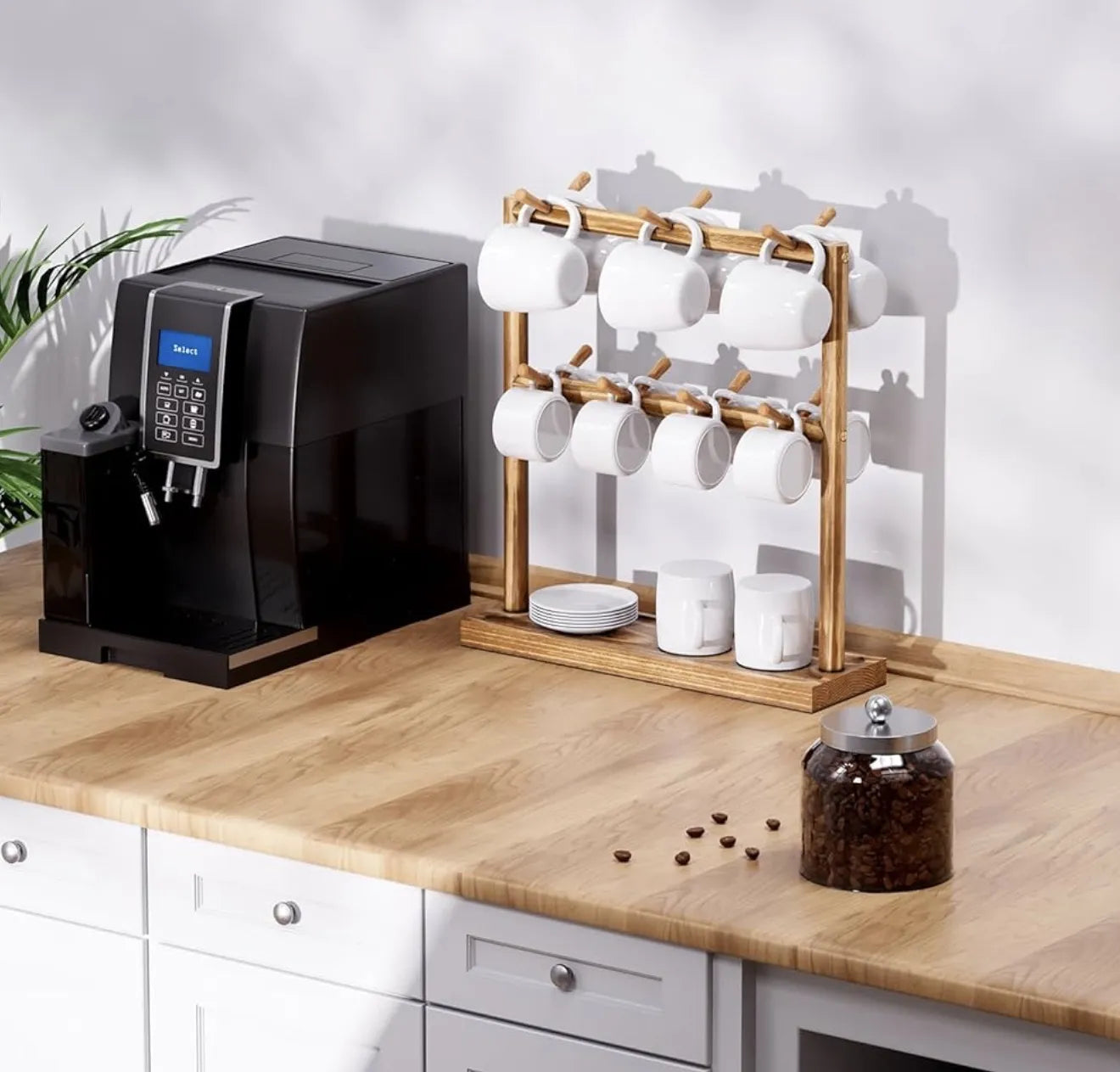 Porte-tasses en bois