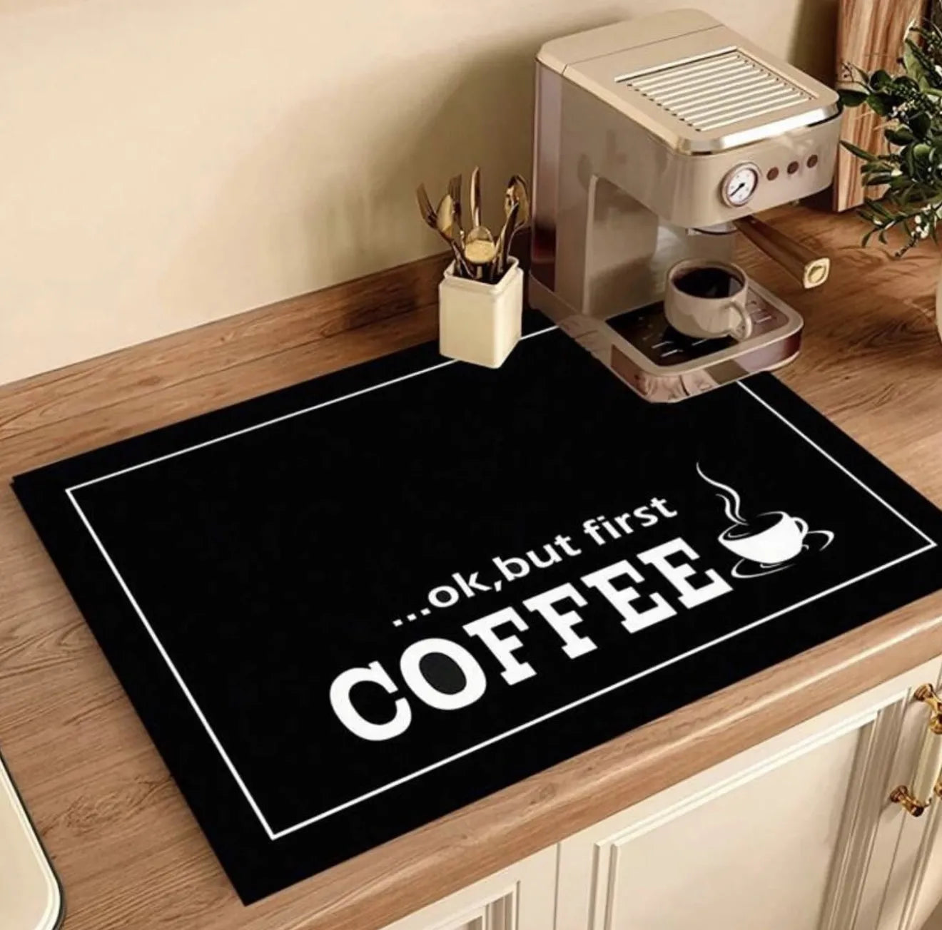 Tapis de machine à café