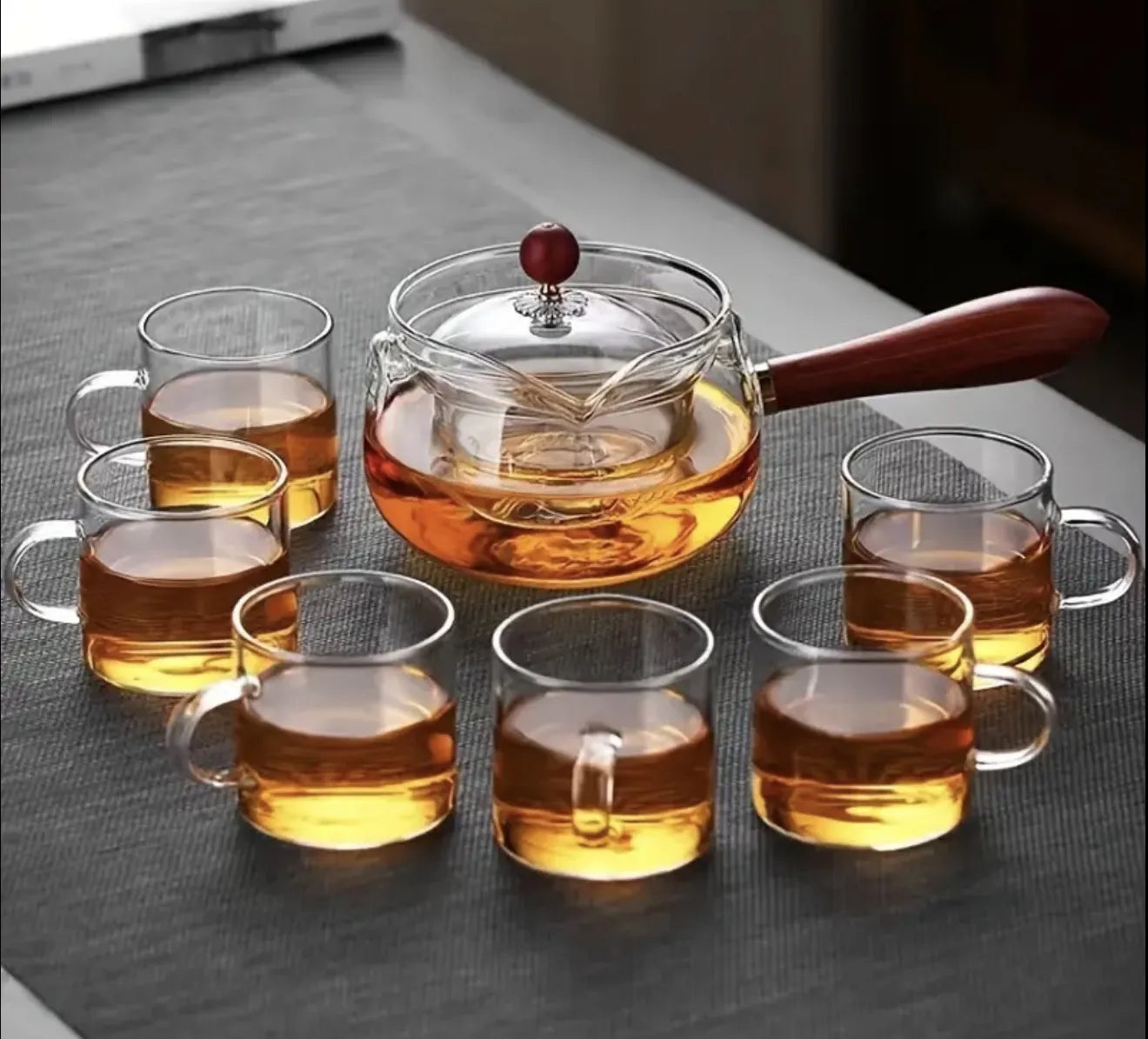 Set théière + 6 tasses