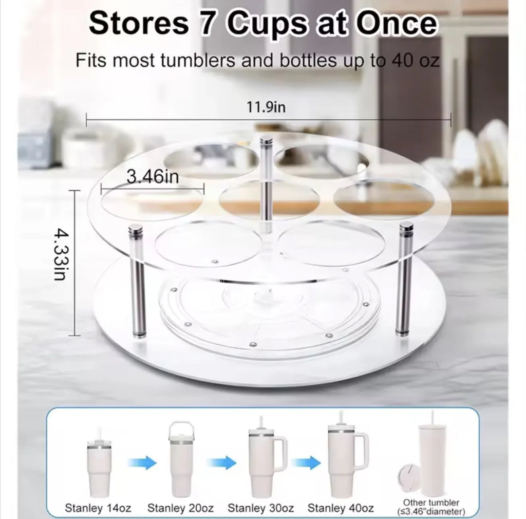 Support rotatif de gourdes/bouteilles