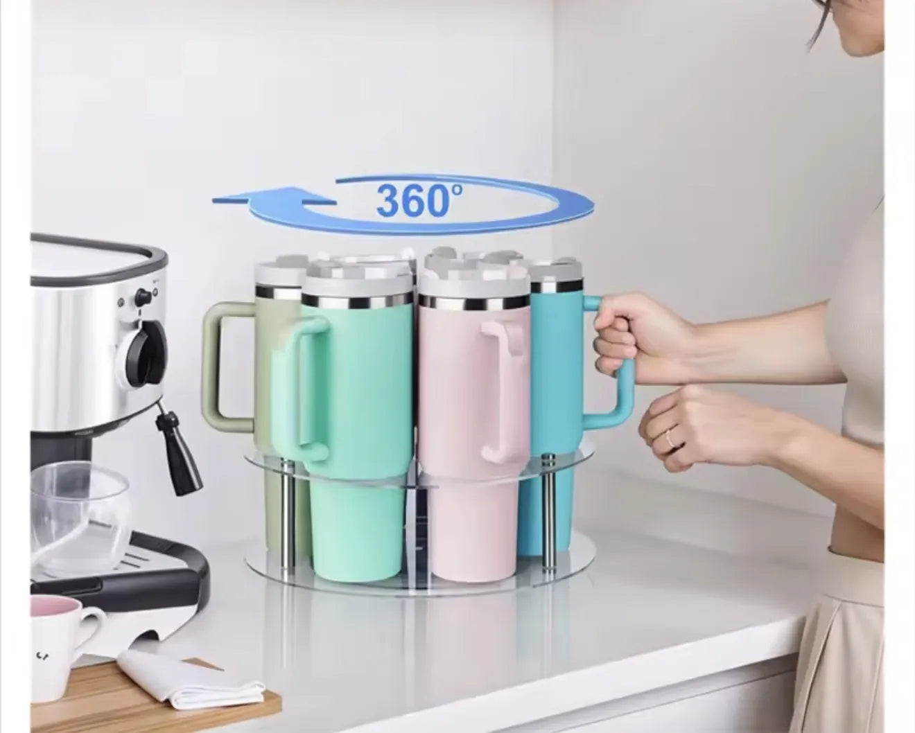 Support rotatif de gourdes/bouteilles