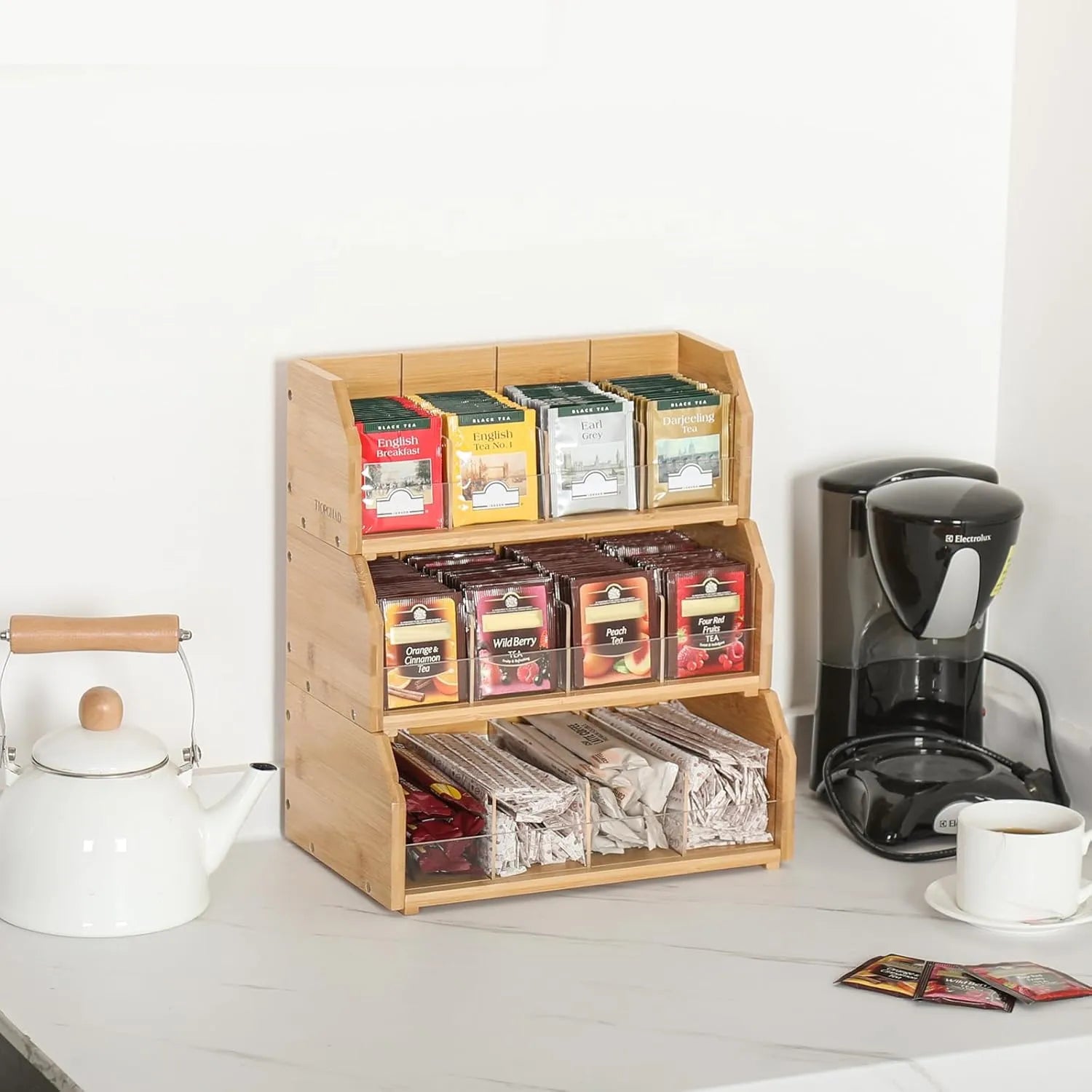 Organisateur en bambou