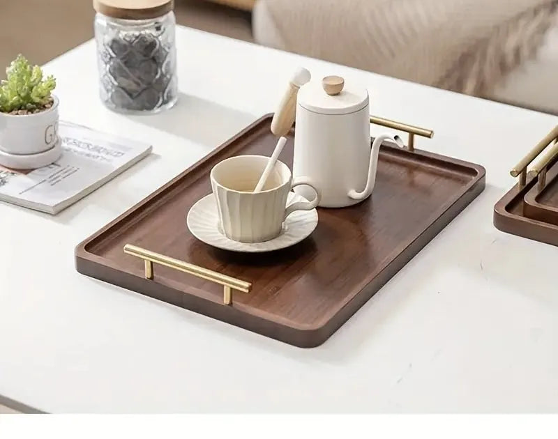 Lot de 3 plateaux en bois