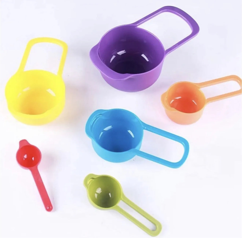 Lot de 6 cups à mesure