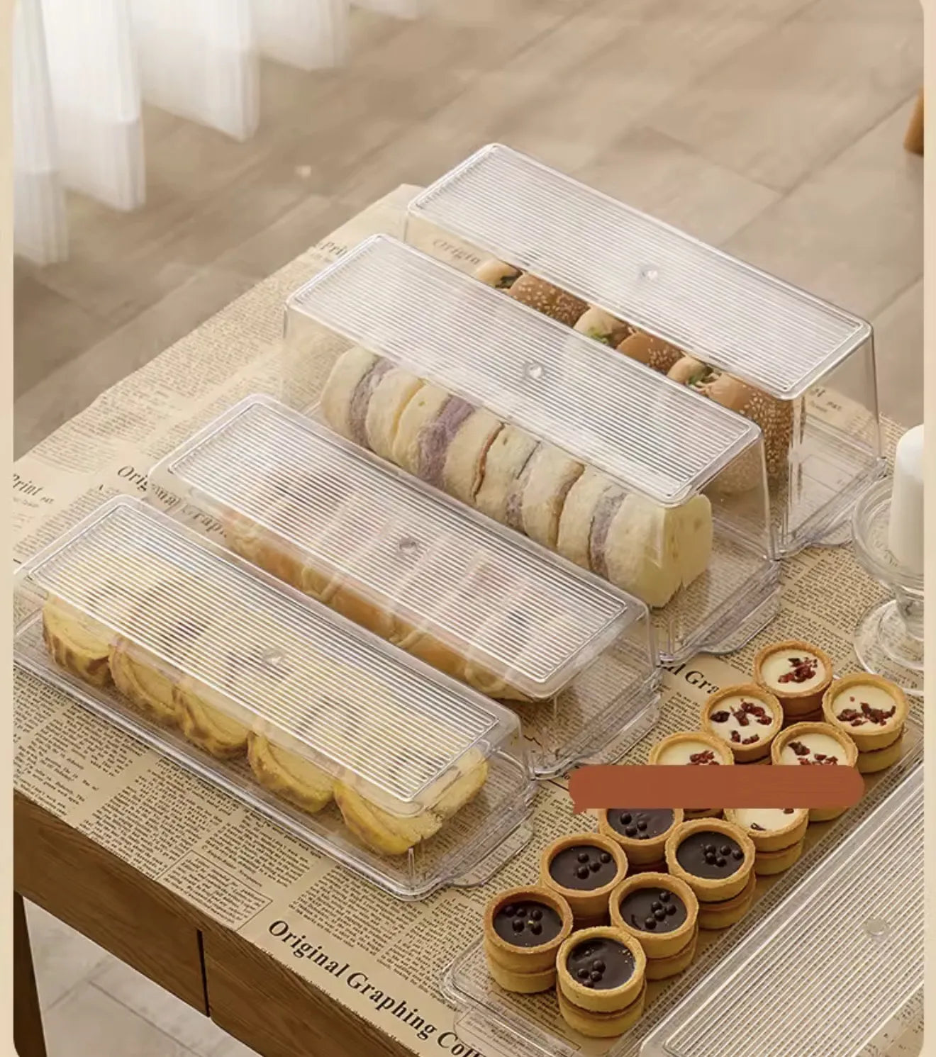 Boites de rangement en plexiglass