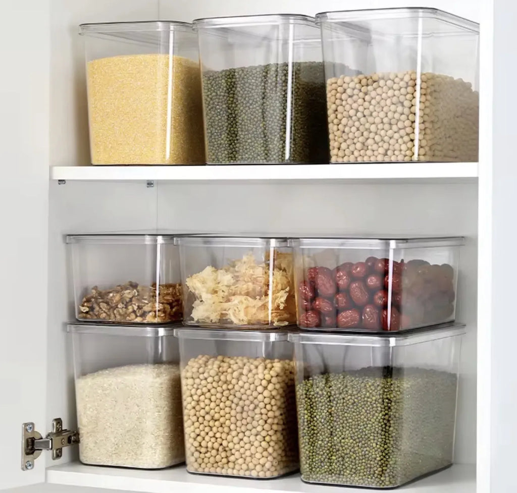 Boites de rangement en plexiglass