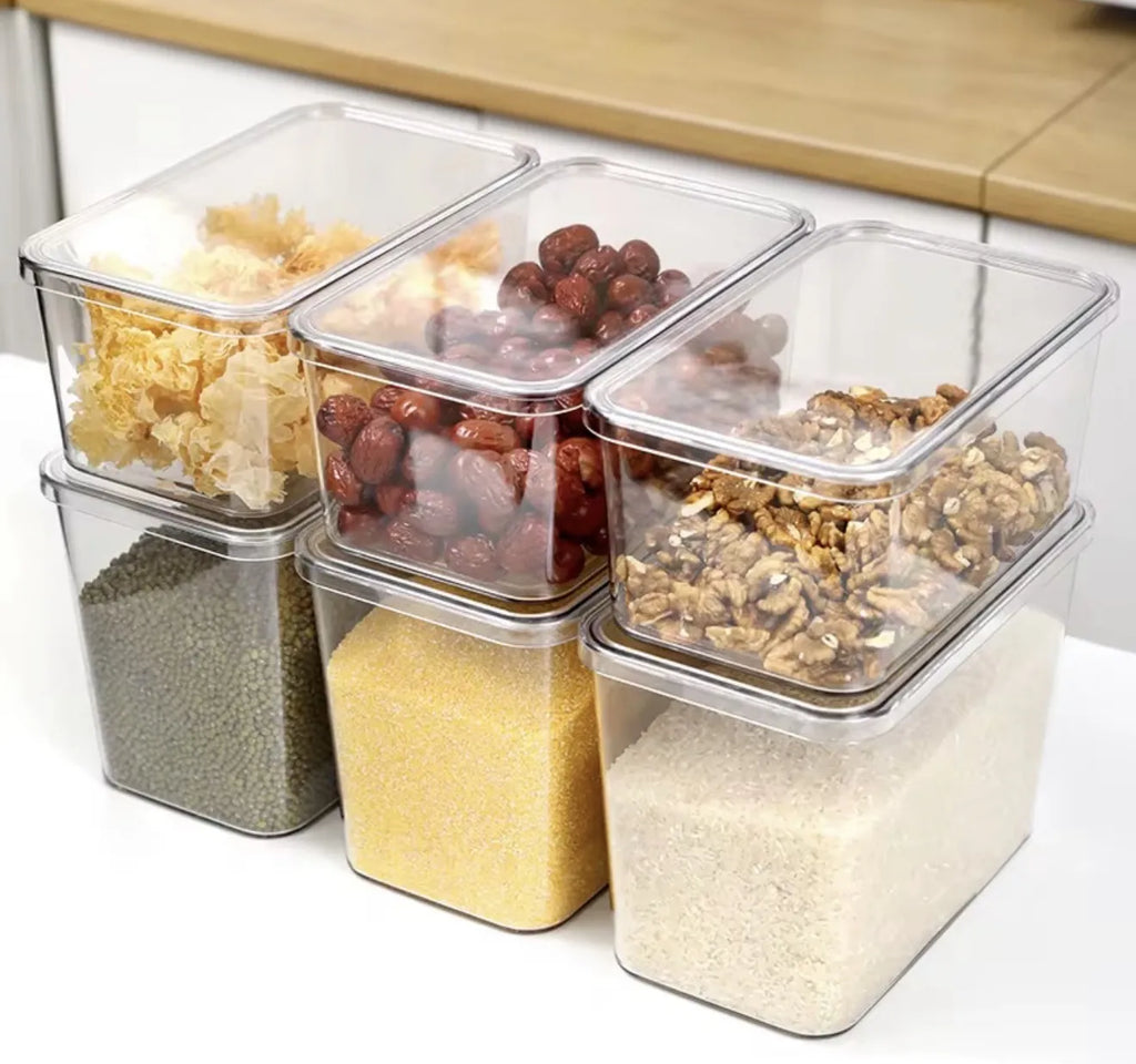 Boites de rangement en plexiglass