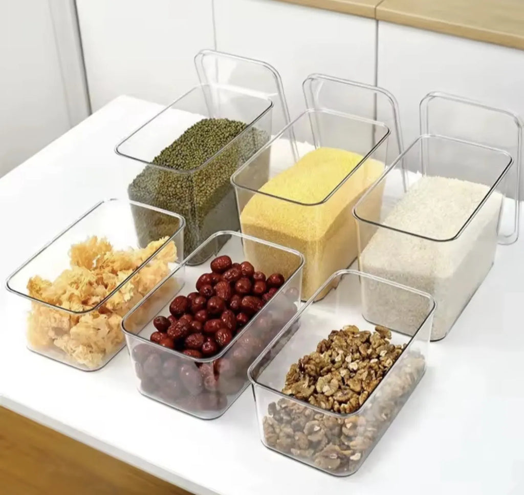 Boites de rangement en plexiglass