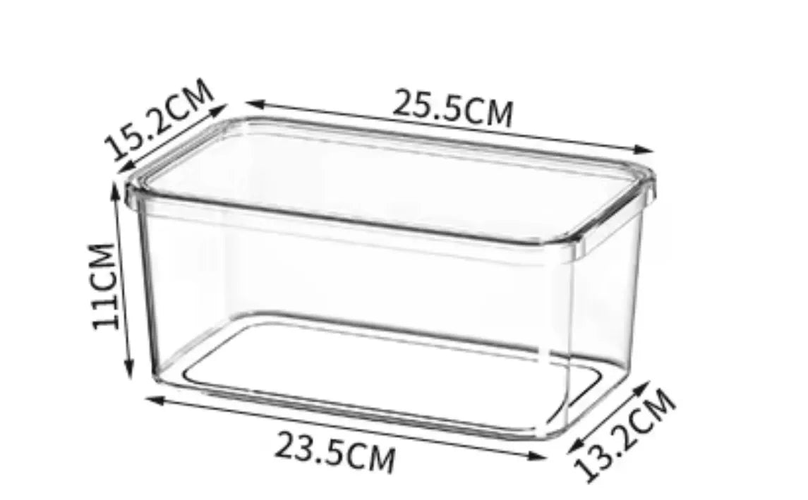 Boites de rangement en plexiglass