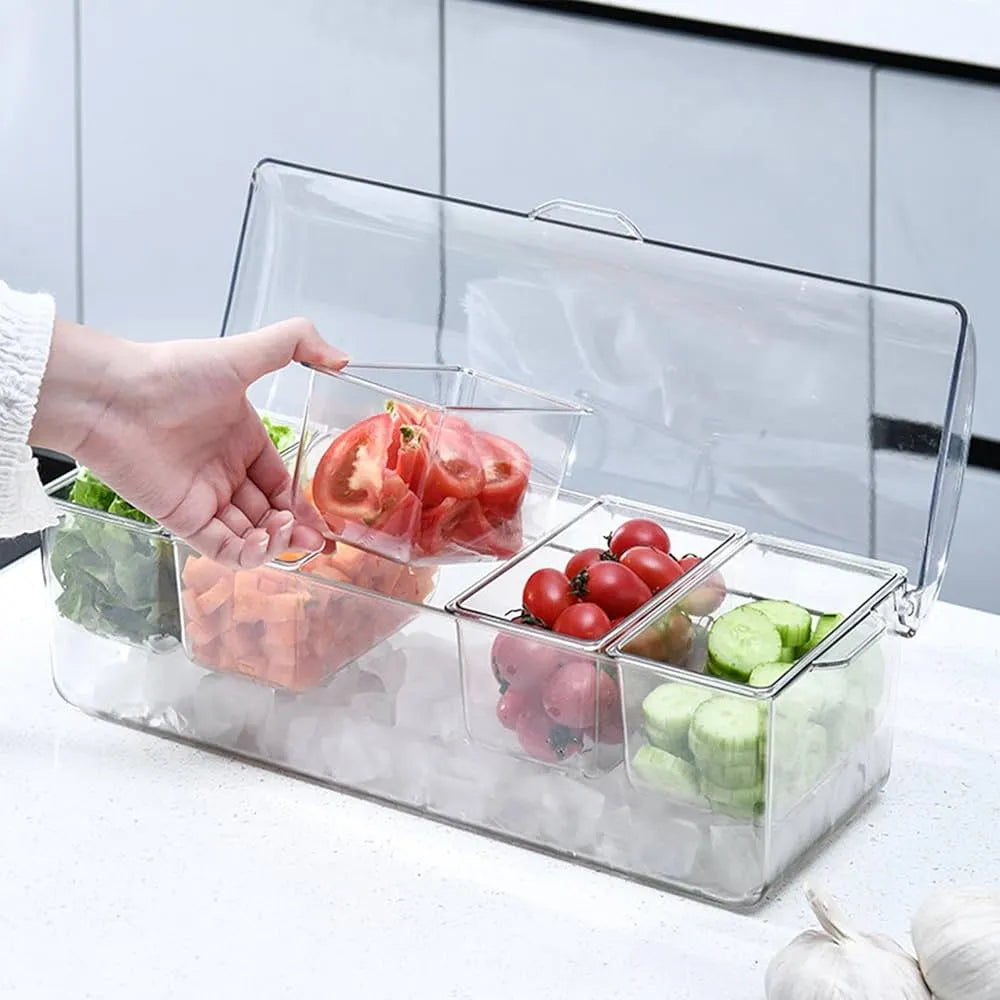 Boite alimentaire en plexiglass