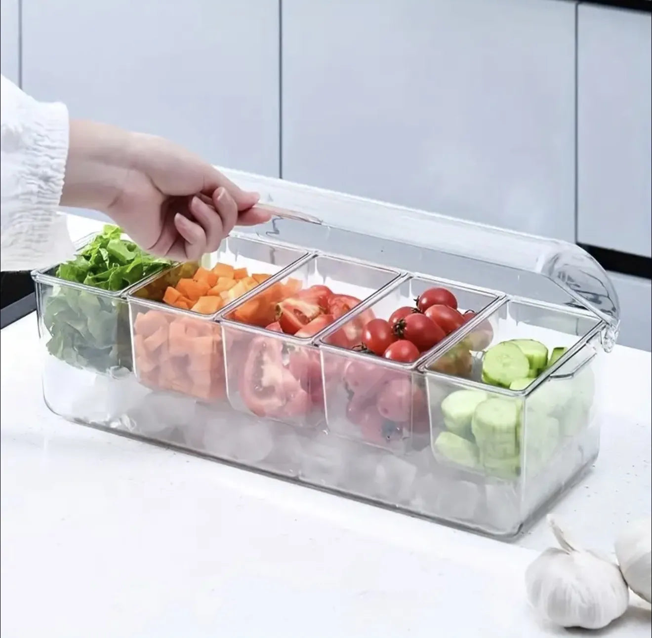 Boite alimentaire en plexiglass