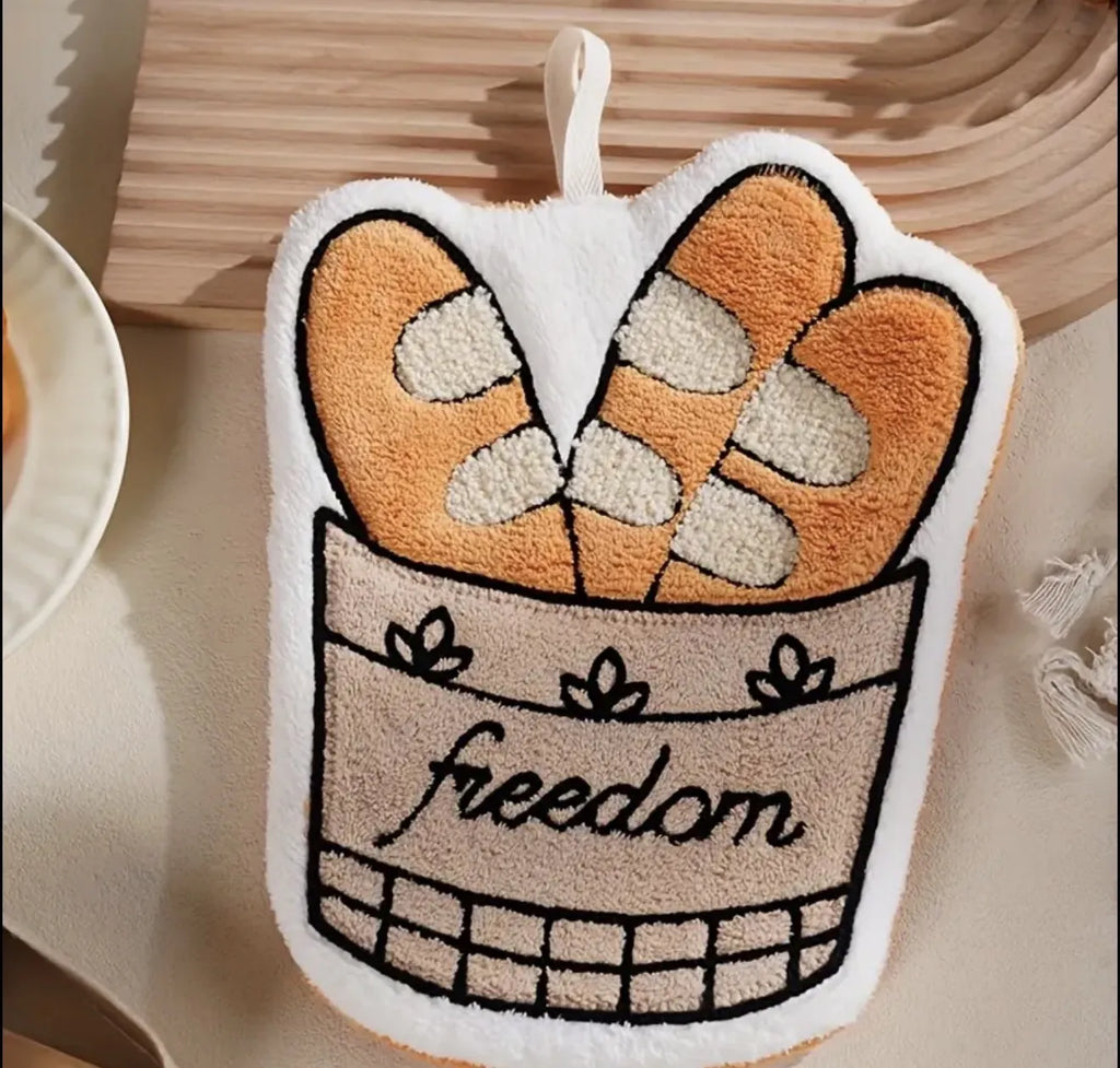 Lot de 4 serviettes de cuisine