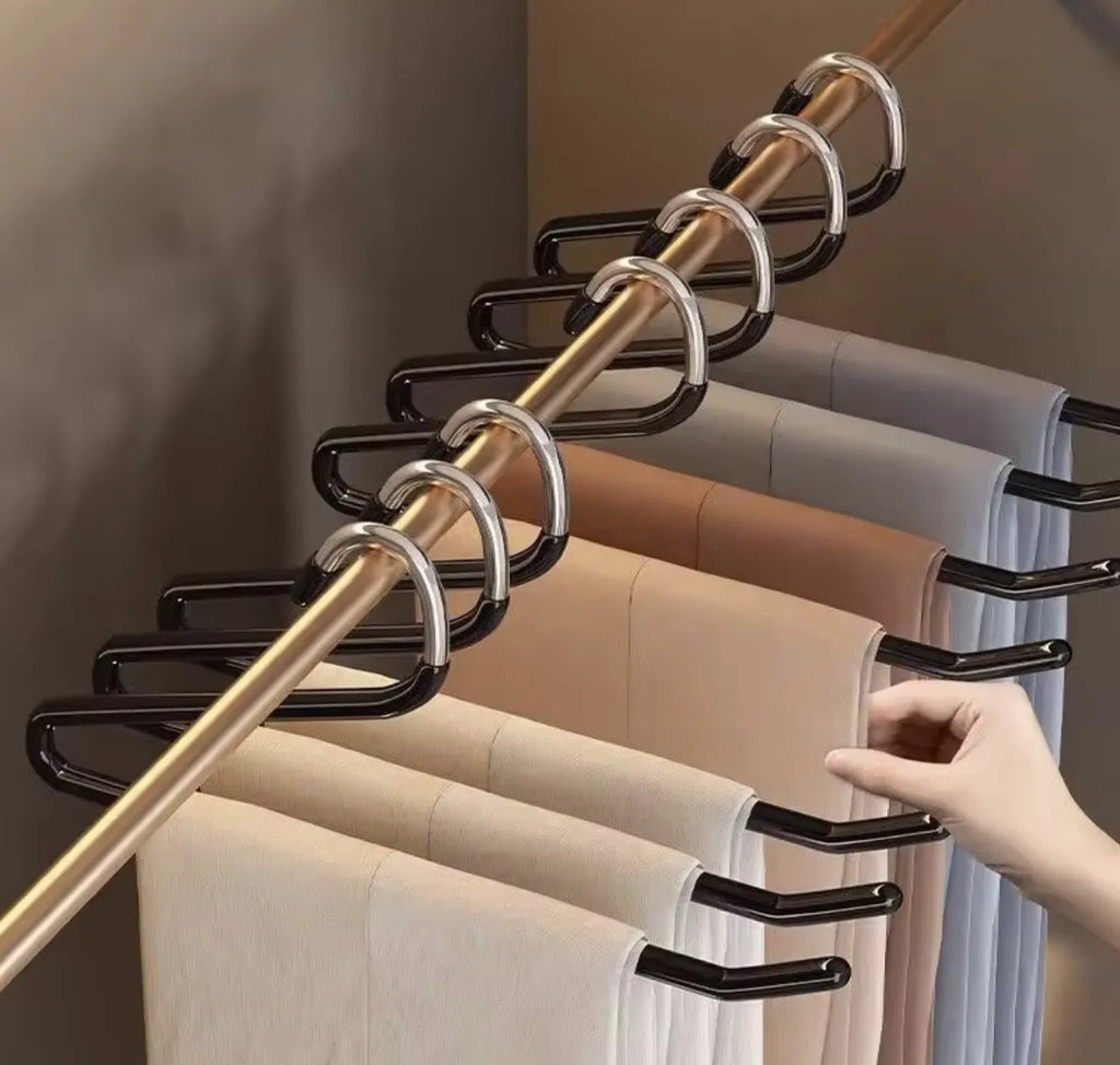 Lot de 5 cintres à pantalons