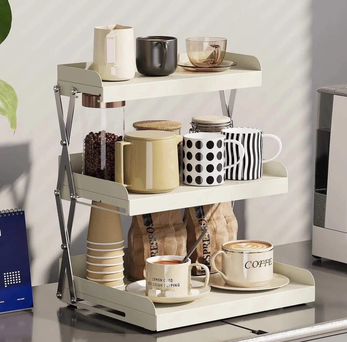 Support de rangement 3 niveaux