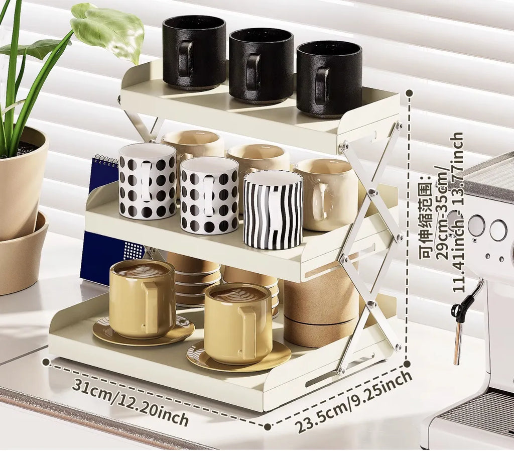 Support de rangement 3 niveaux