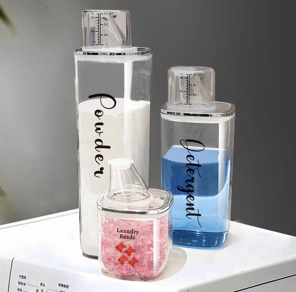 Boites à détergent en plexiglass