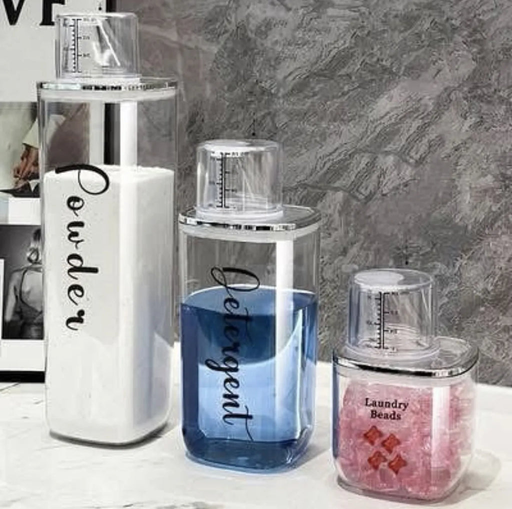 Boites à détergent en plexiglass